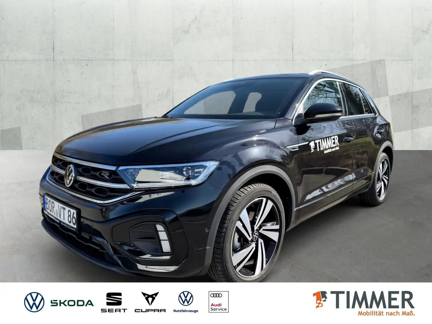 Volkswagen T-Roc 1.5 l TSI DSG R-Line Schwarz - 1