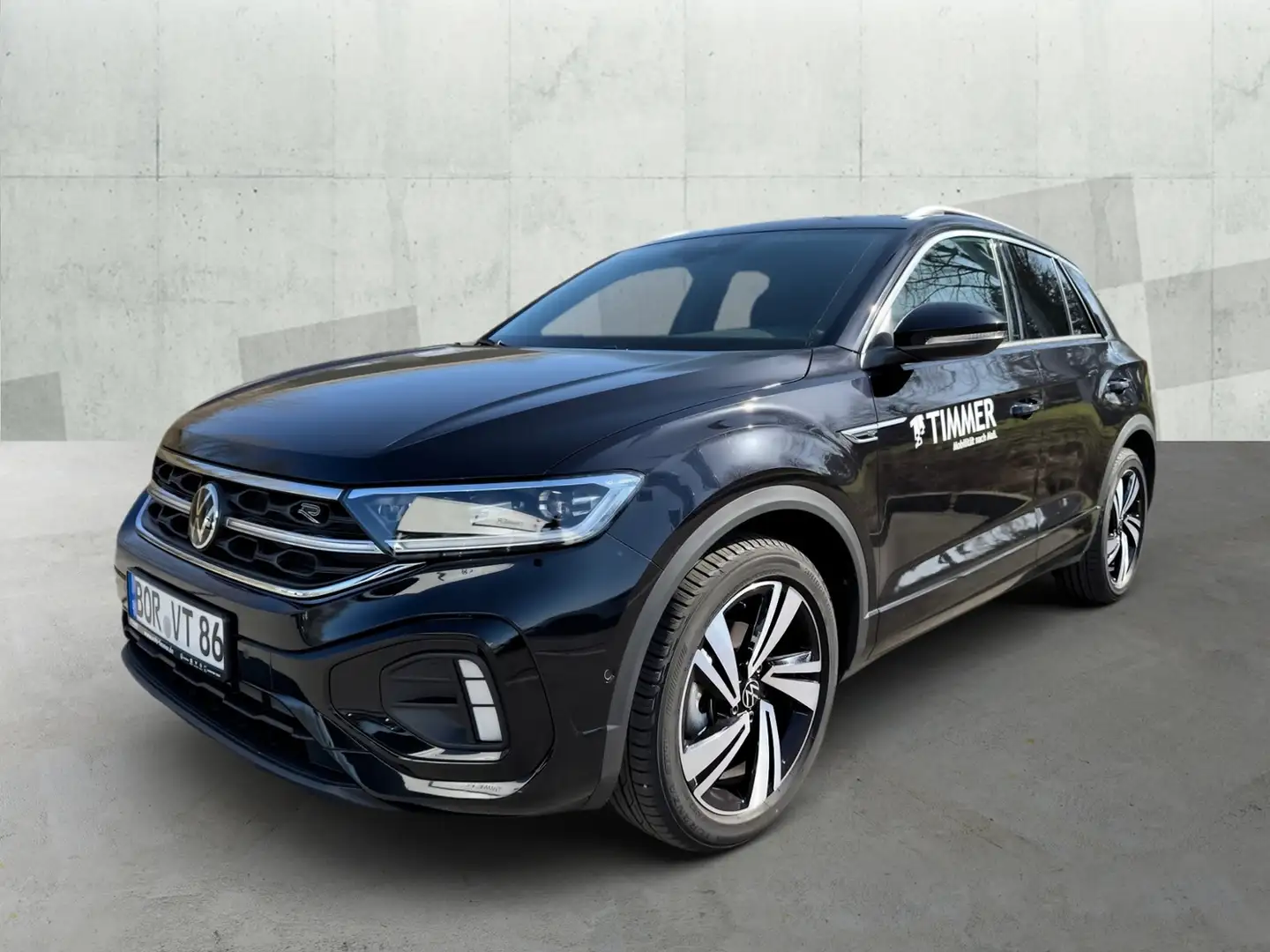 Volkswagen T-Roc R-Line 1.5 l TSI OPF 110 kW (150 PS) 7-Gang-Doppe Negro - 2