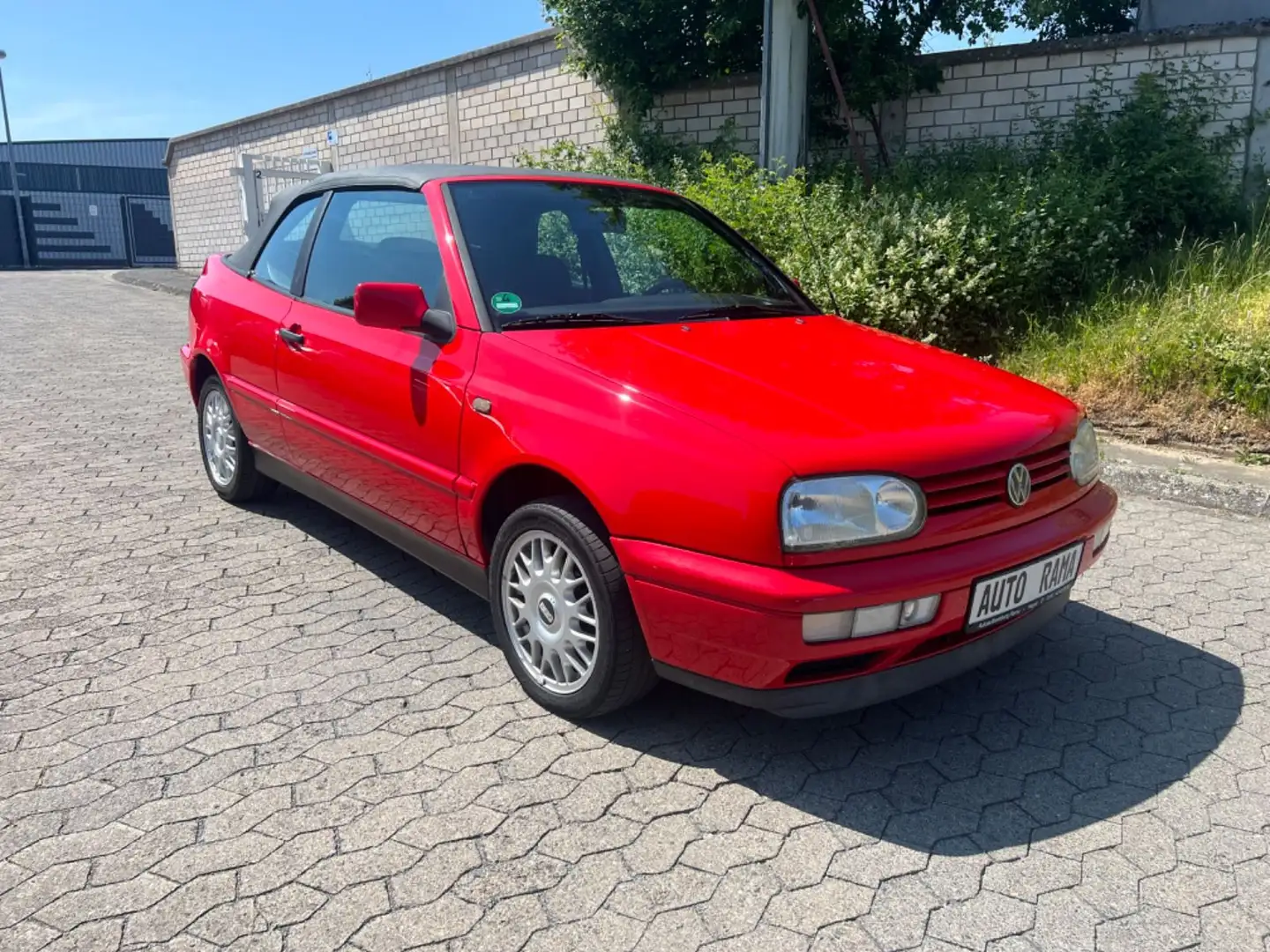 Volkswagen Golf 3 Cabrio / Joker / TÜV-AU Neu / Zahnrie-Neu Rosso - 2