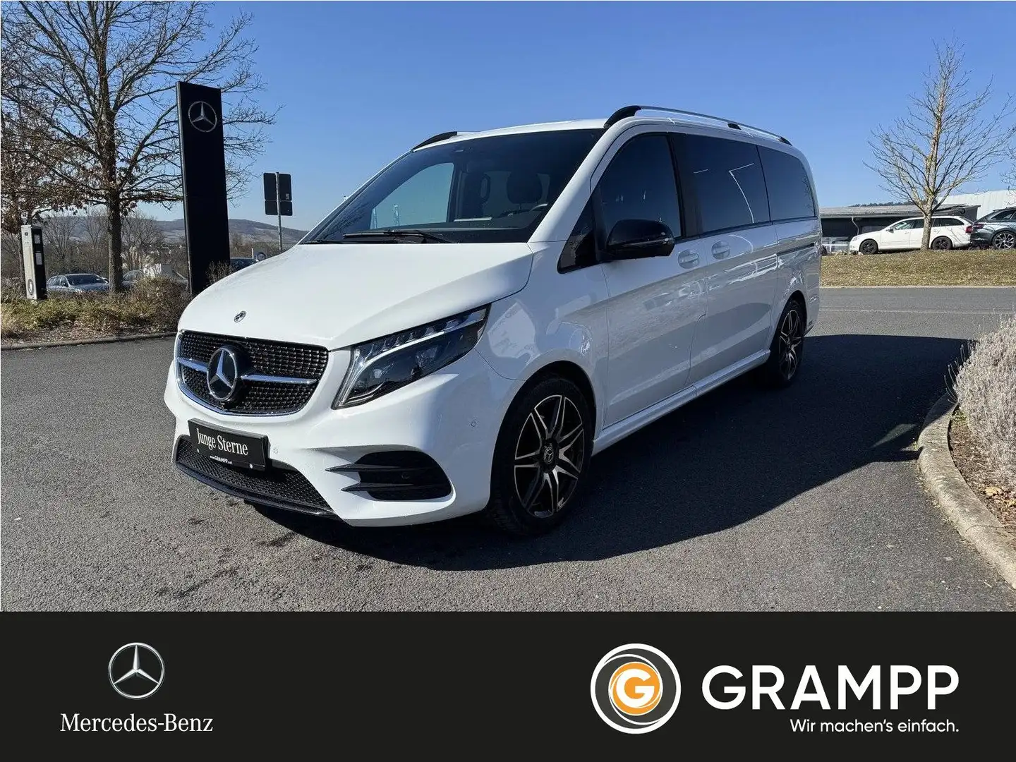 Mercedes-Benz V 300 Avantgarde DISTRONIC*AMG*AHK 2,5t*el.Sitze Weiß - 1