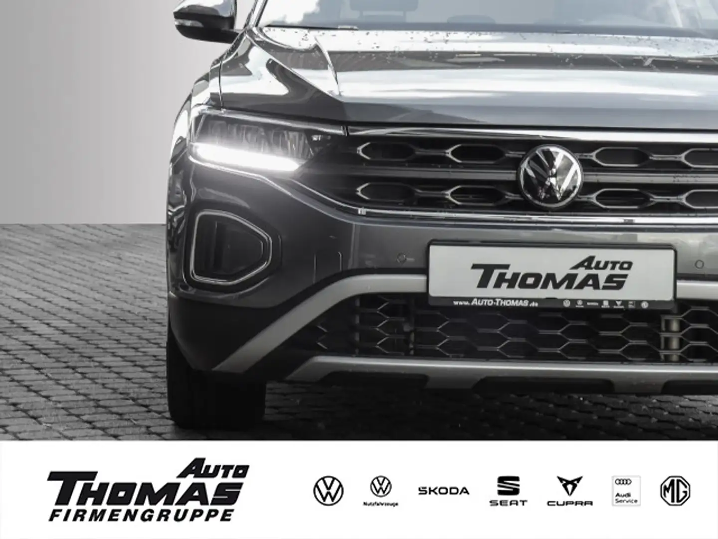 Volkswagen T-Roc Move 1.5 TSI DSG+NAVI+AHK+DAB+LED Grau - 1