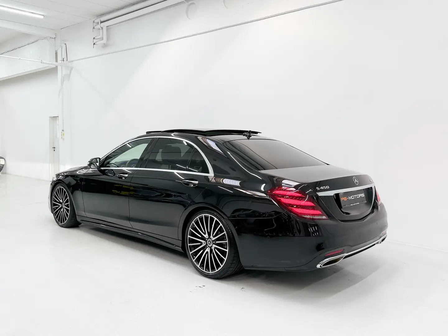 Mercedes-Benz S 450 4Matic L AMG-Line 21" Chaffeur *VOLL* Night Burmes Negru - 2