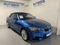 BMW 220 2.0i CABRIO Bleu - thumbnail 1