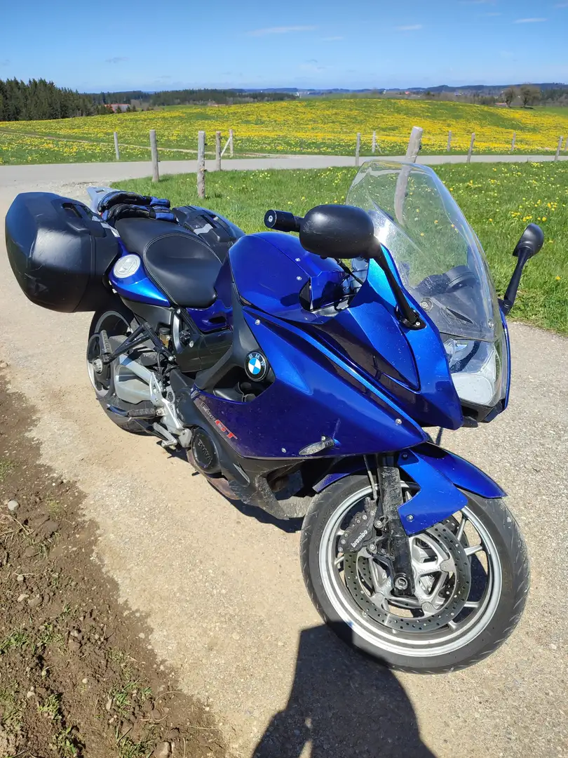 BMW F 800 GT comfort Paket BMW Koffer blau Modrá - 1