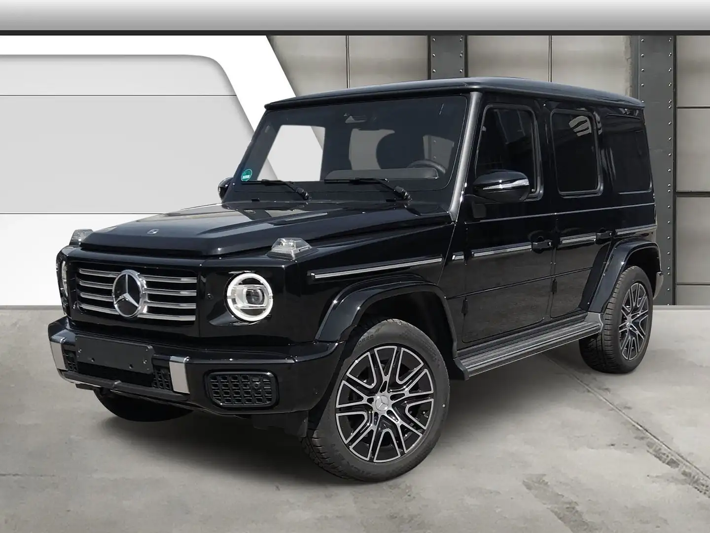 Mercedes-Benz G 450 d AMG Exclusiv  SHD AHK Burmester 360° Stdh Zwart - 1