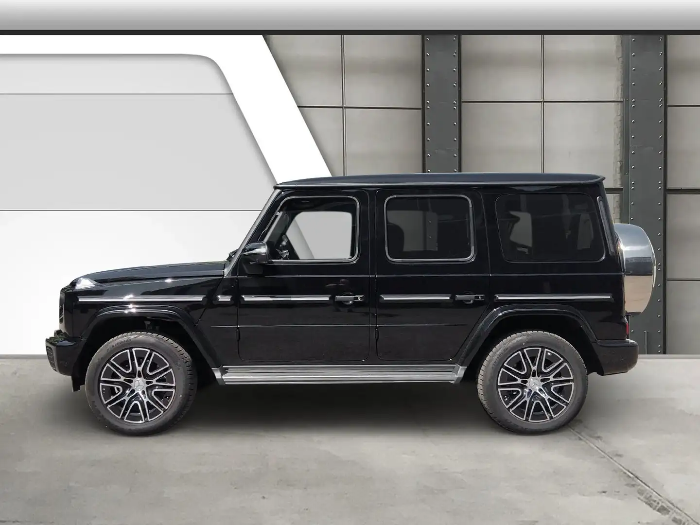 Mercedes-Benz G 450 d AMG Exclusiv  SHD AHK Burmester 360° Stdh Zwart - 2