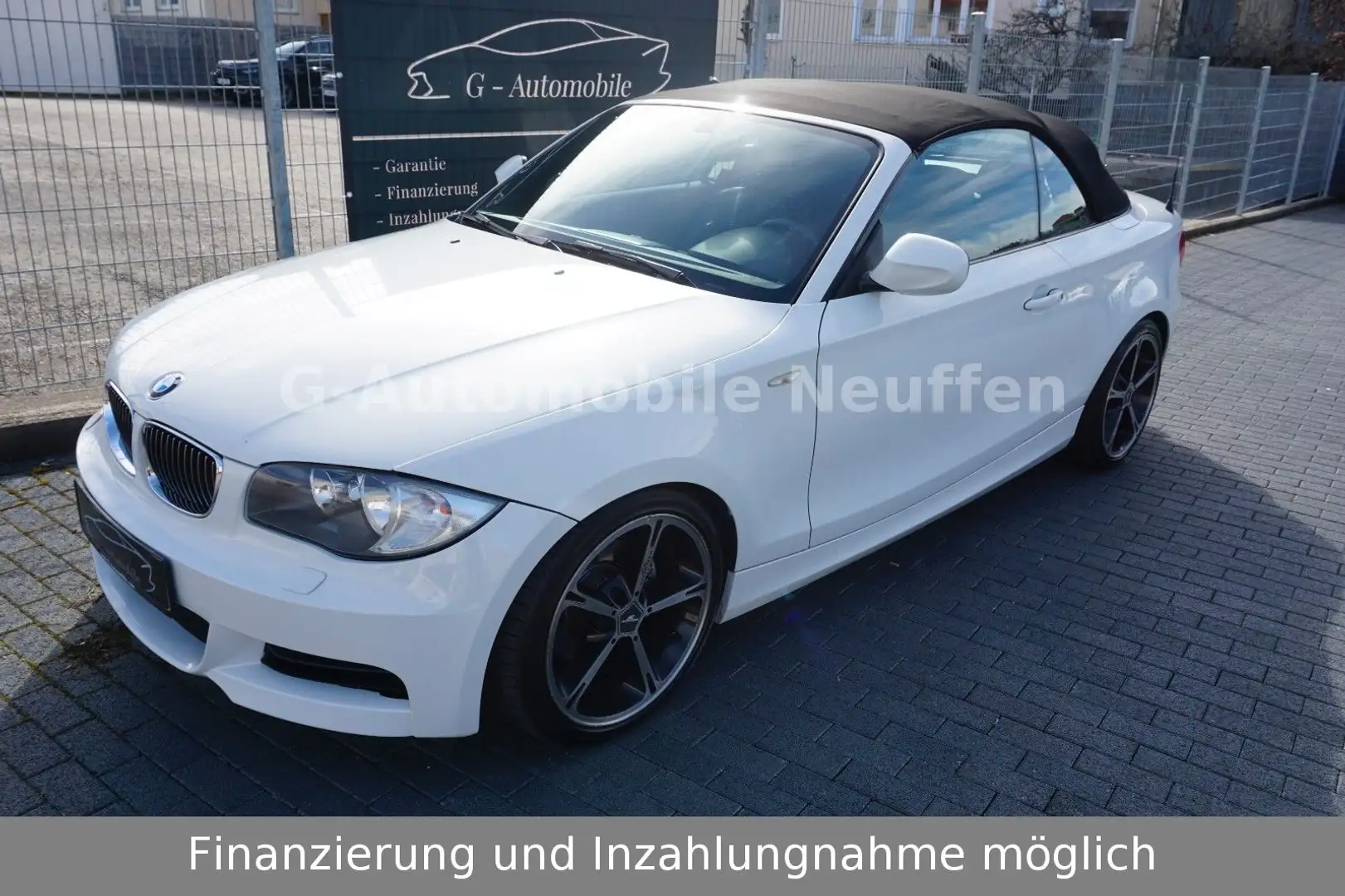 BMW 118 Cabrio M-Paket*Motor Generalüberholt*18 Zoll Blanc - 1