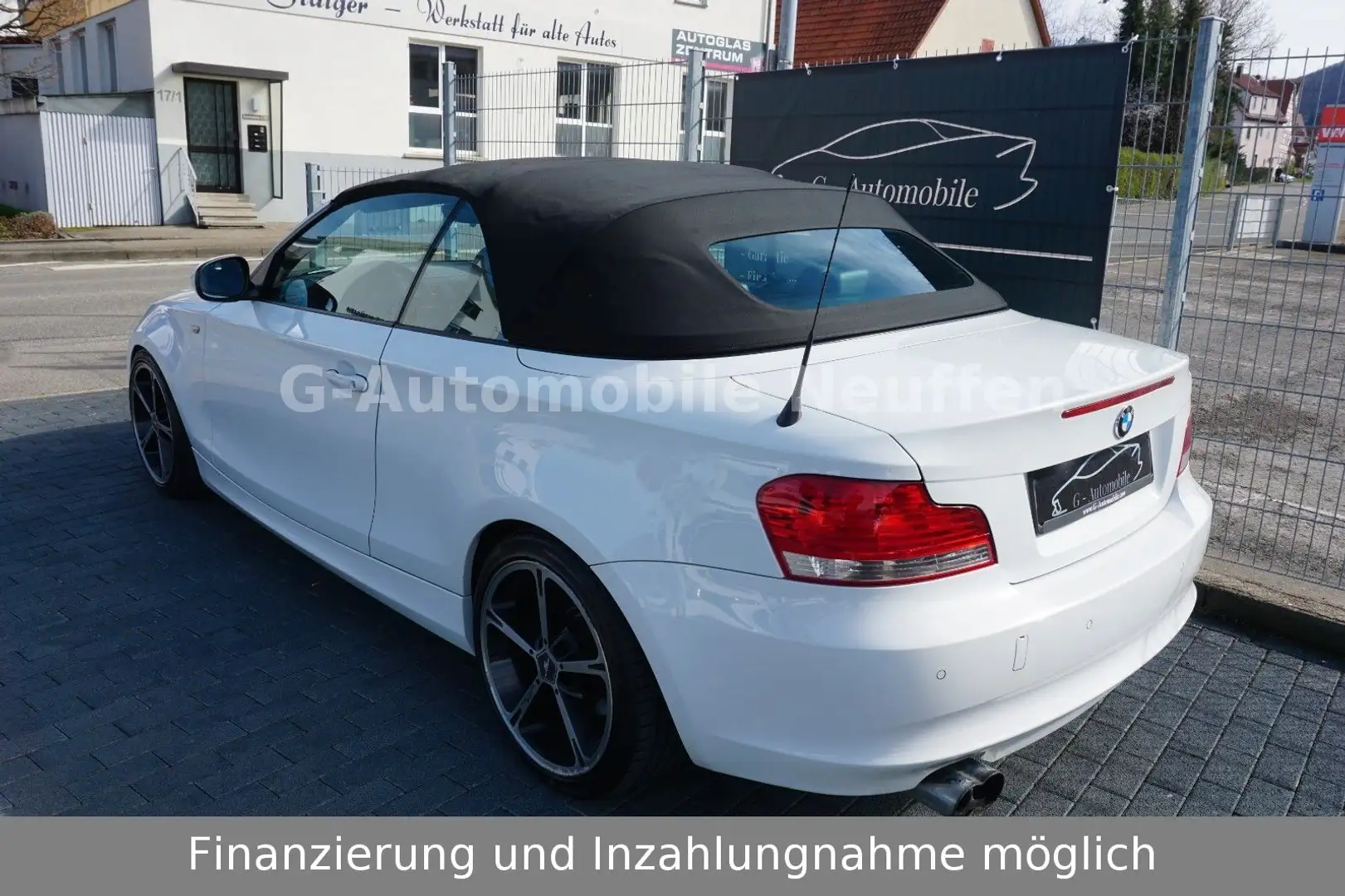 BMW 118 Cabrio M-Paket*Motor Generalüberholt*18 Zoll Weiß - 2