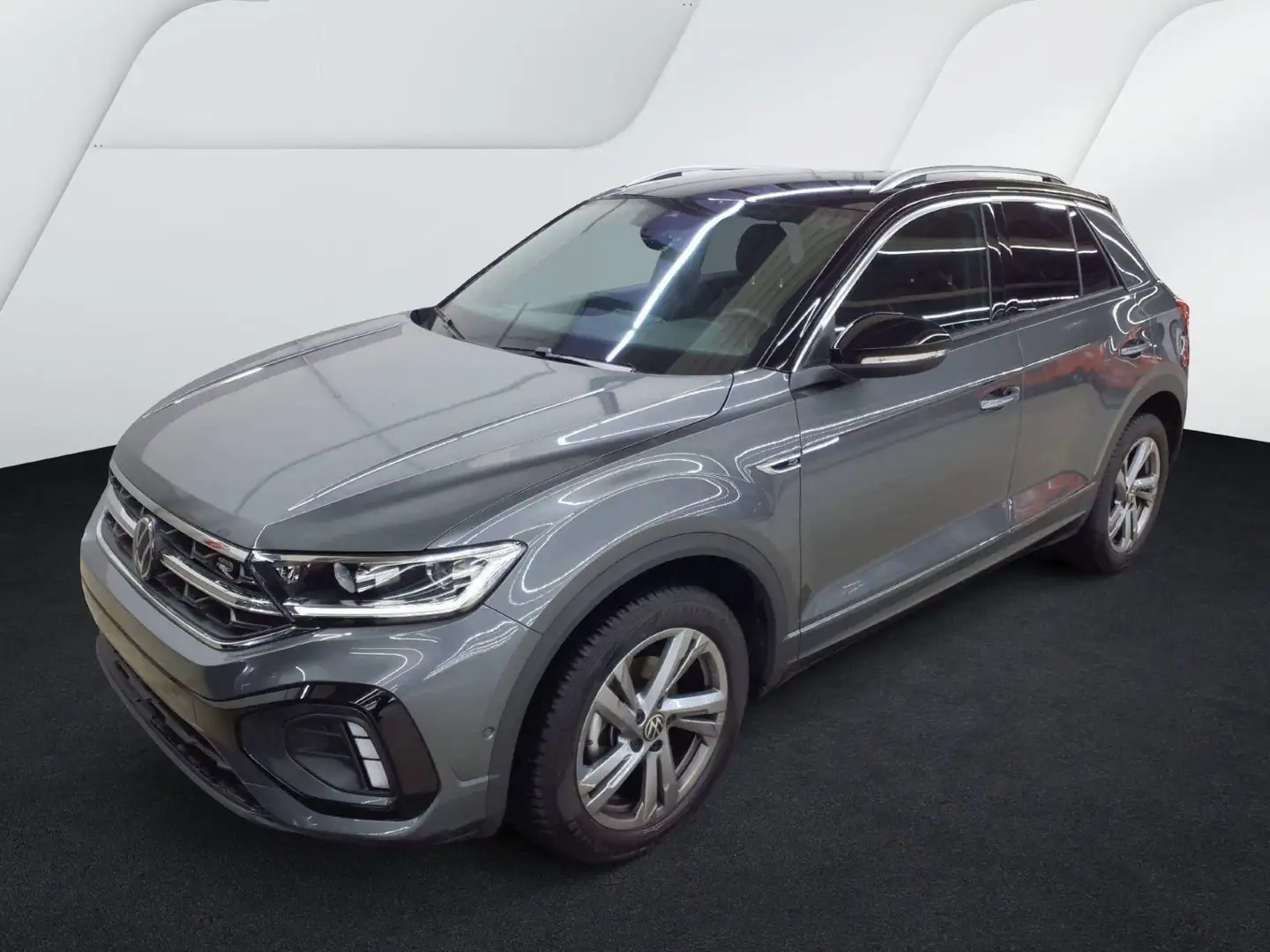 Volkswagen T-Roc T-ROC 1.5 TSI DSG R-Line*Nav*AHK*Kamera*LED+*SHZ Grau - 2