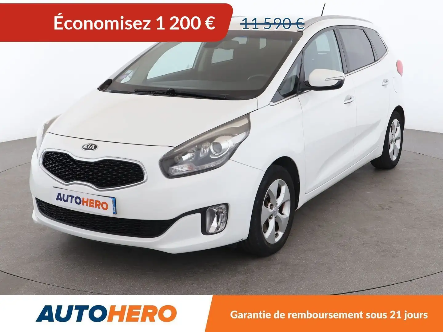Kia Carens 1.6 GDi Active Blanc - 1