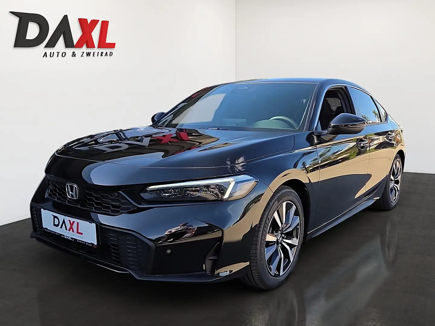 Honda Civic 2.0 i-MMD Hybrid Elegance e-CVT Aut. Schwarz - 1