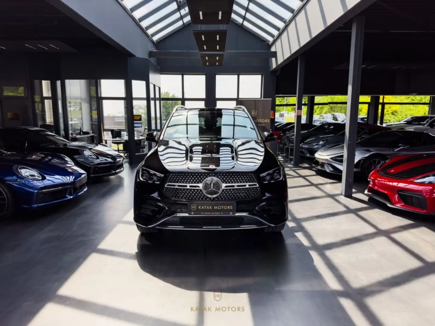 Mercedes-Benz GLE 300 D HEADUP/PANO/BURMESTER/KEYLESS/NIGHT Negru - 1