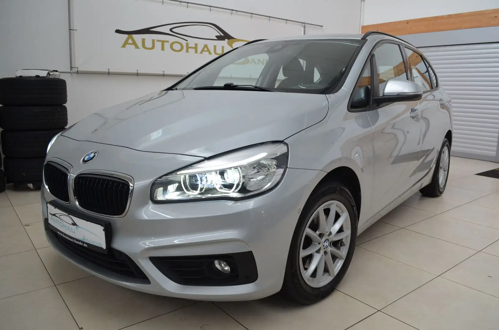 BMW 218 218d Advantage Active T Autom.~Xenon~Navi Argent - 1