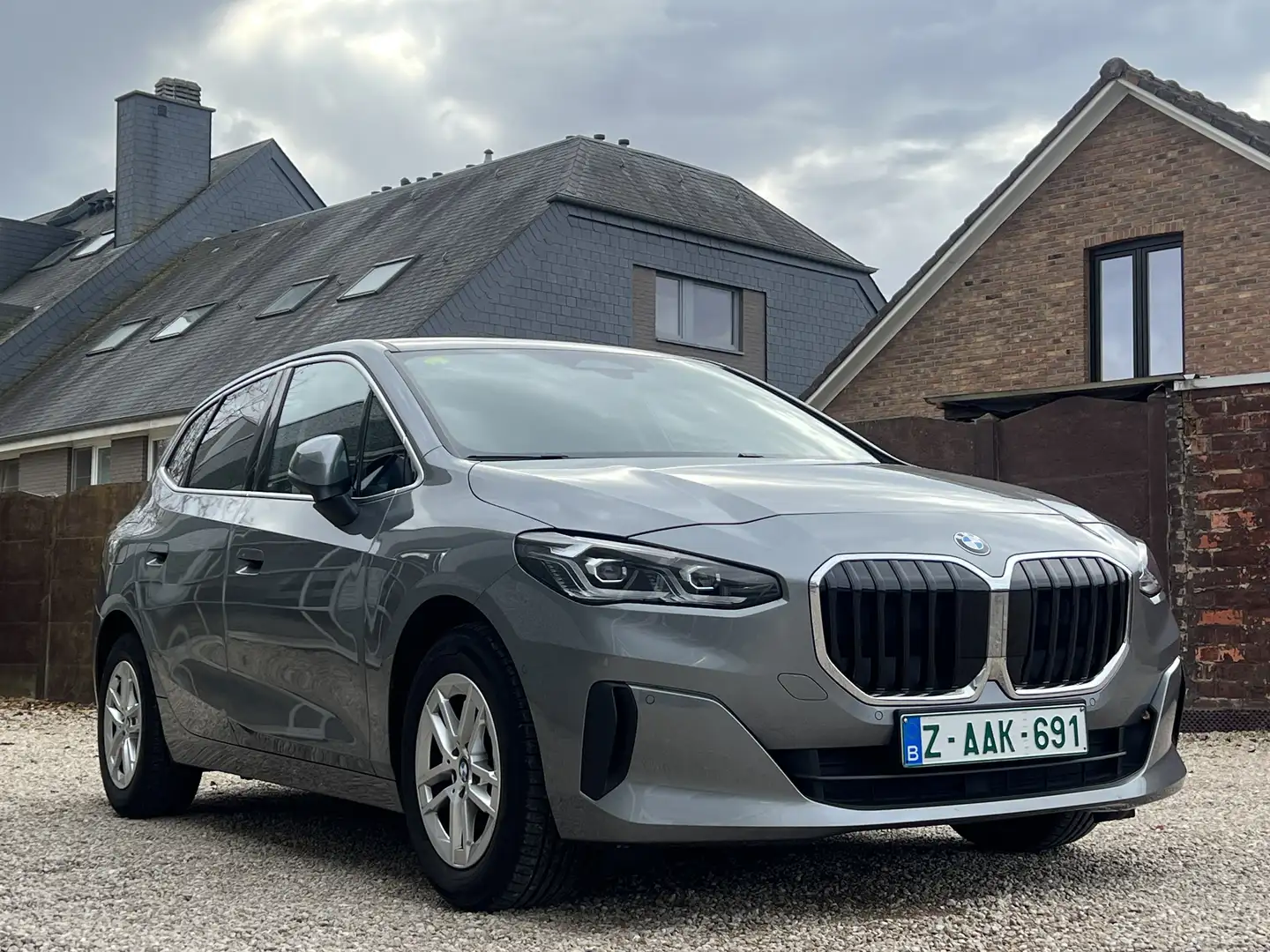 BMW 218 218d Active Tourer Aut. Gris - 1