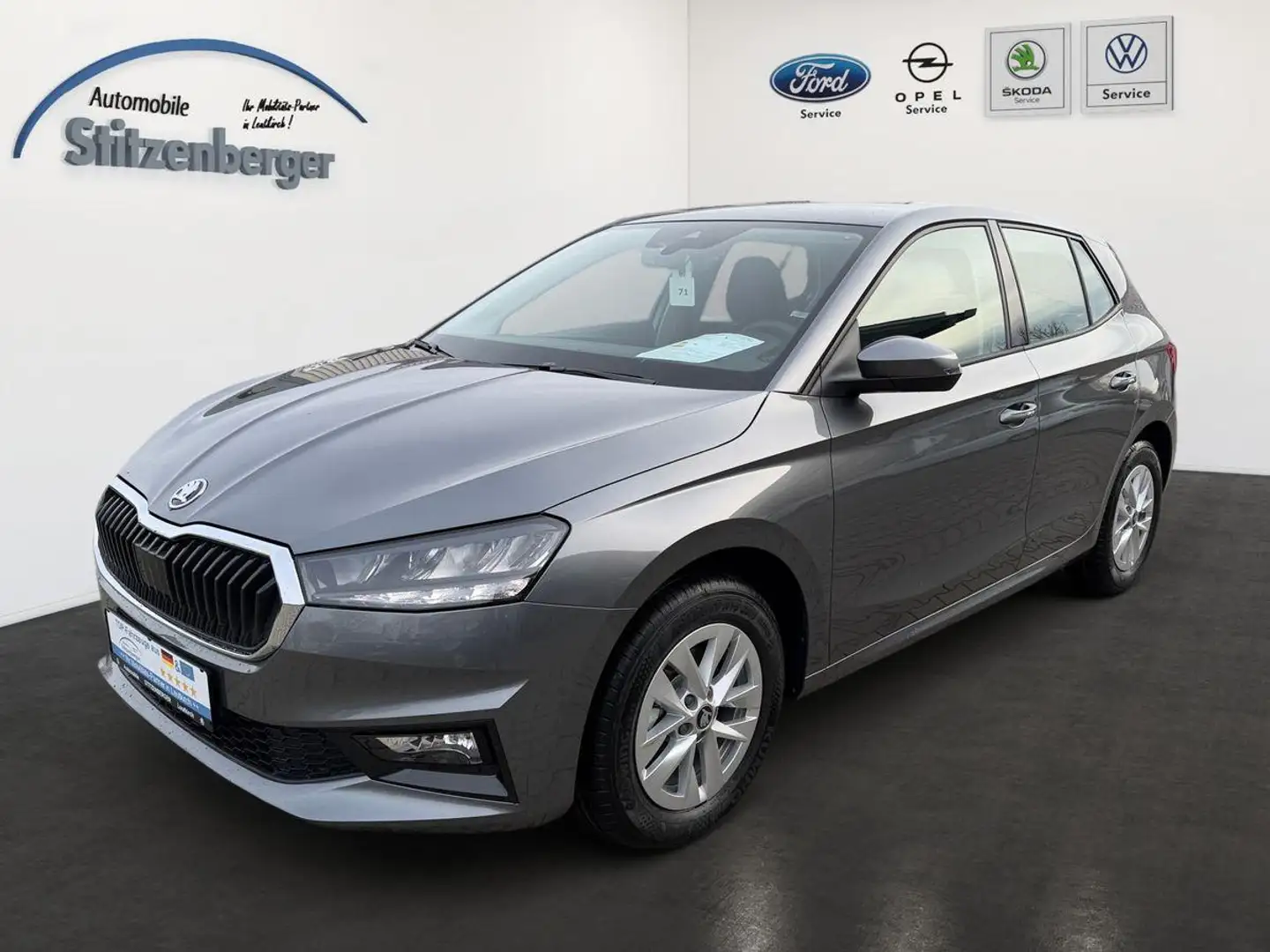 Skoda Fabia Selection 1.0 TSI DSG*Tempomat*SHZ*RFK*LED Grigio - 1