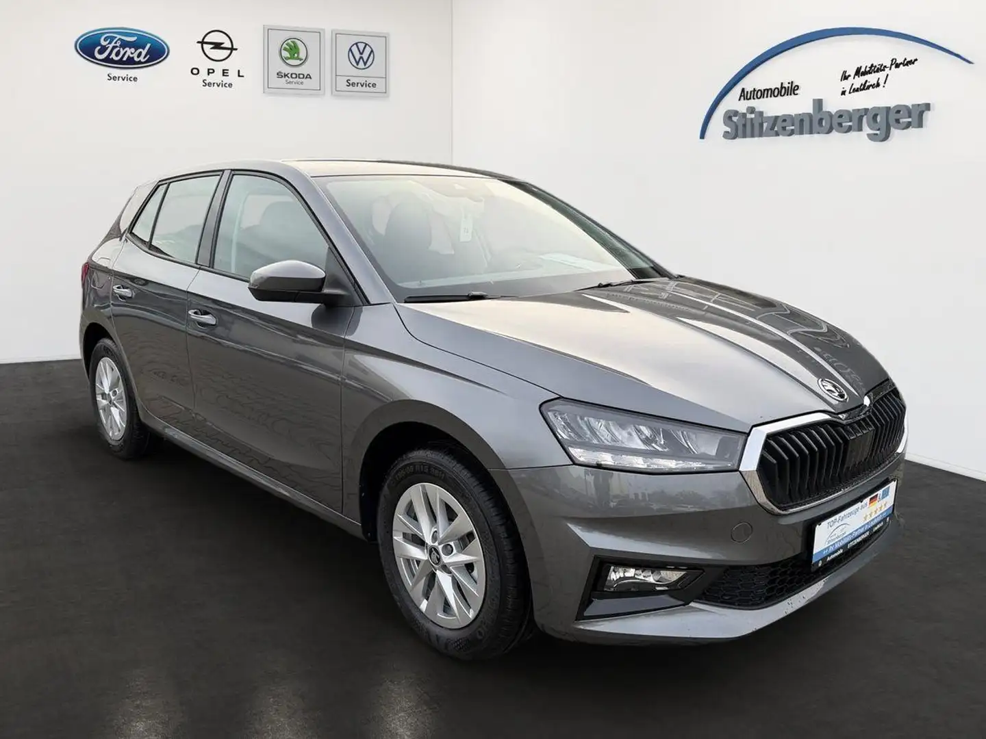 Skoda Fabia Selection 1.0 TSI DSG*Tempomat*SHZ*RFK*LED Grigio - 2