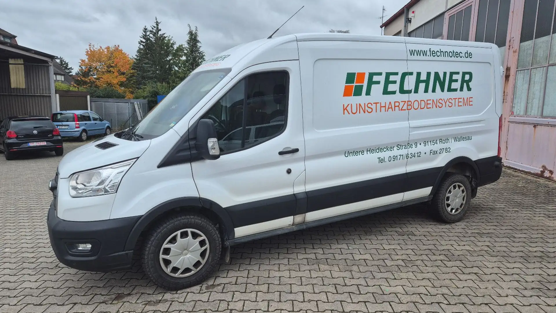 Ford Transit Kasten 350 L3 TÜV NEU! Weiß - 1