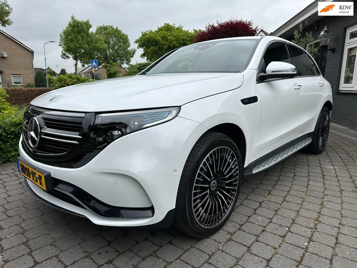 Mercedes-Benz EQC 400 4MATIC AMG, BTW, Leder Exclusief ,VOL! Weiß - 1