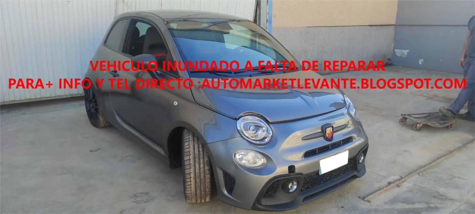 Abarth 695C 1.4T JET 132KW Gris - 1