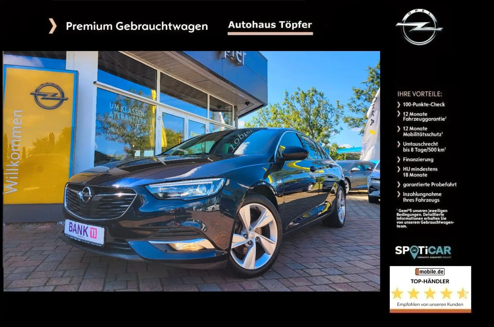 Opel Insignia B "Grand Sport Innovation" Standheizung Niebieski - 1