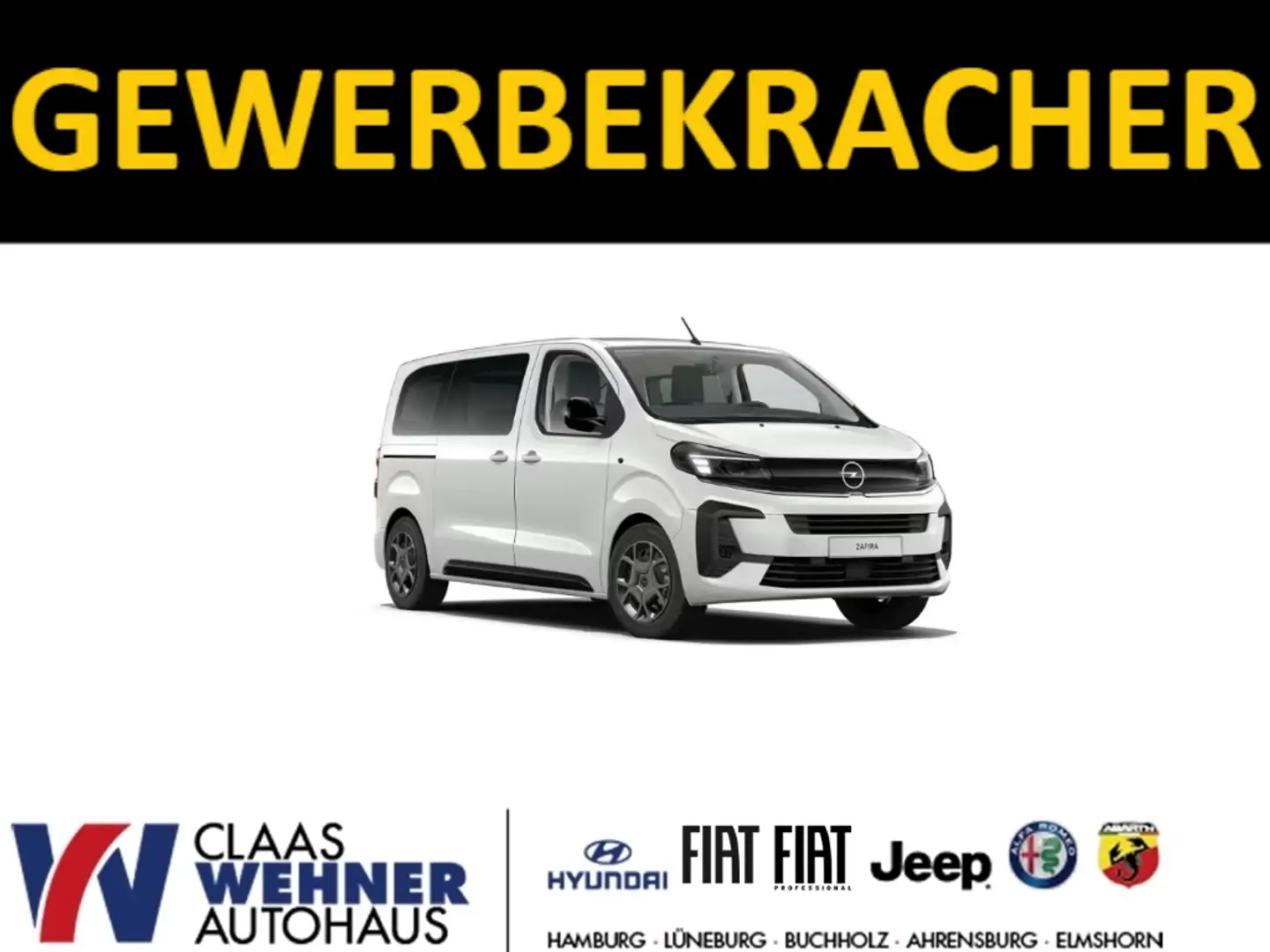 Opel Zafira Edition 2.0 Diesel 177 PS Automatik Parkpilot Bianco - 1