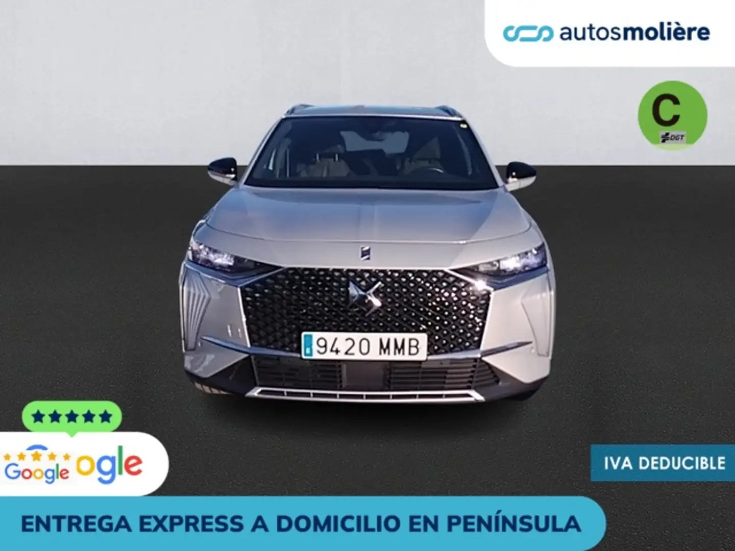 DS Automobiles DS 7 Crossback 1.5BlueHDi Bastille Aut. Plateado - 2