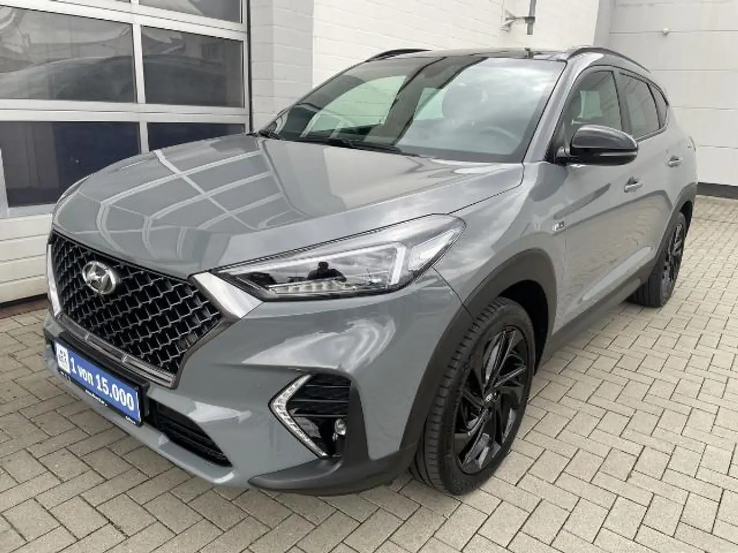Hyundai TUCSON 1.6 N-Line 2WD*DCT*AHK*LED*Navi*KRELL*360°* Gris - 2