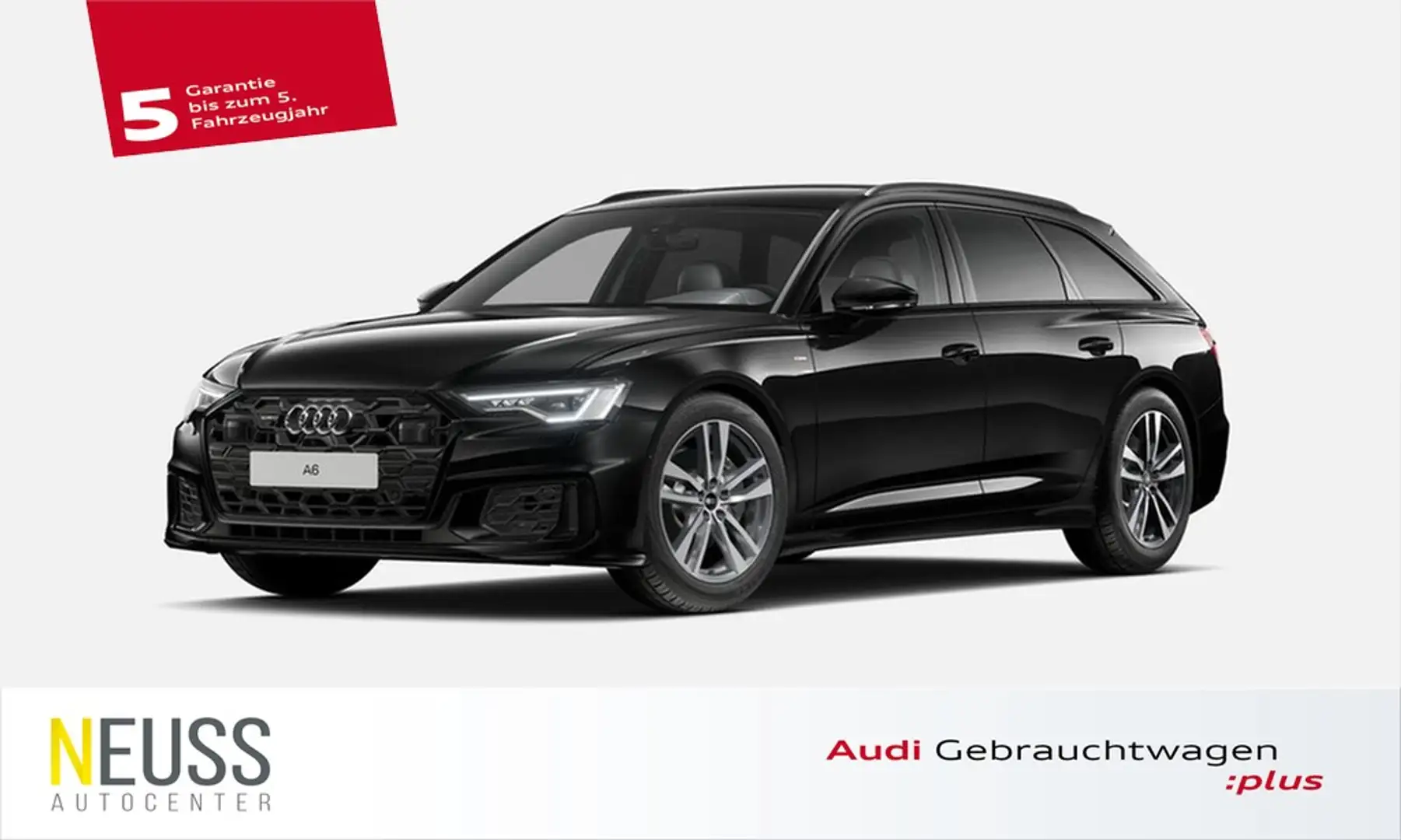 Audi A6 Avant 45 TFSI quattro S line Schwarz - 1