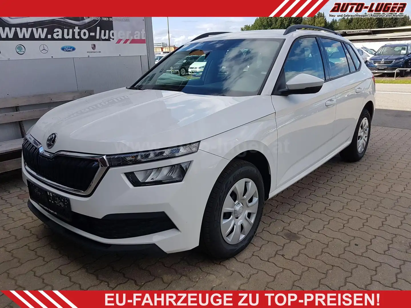 Skoda Kamiq Active 1.6 TDI 85 kW (116 PS), Schalt. 6-Gang, ... Weiß - 1