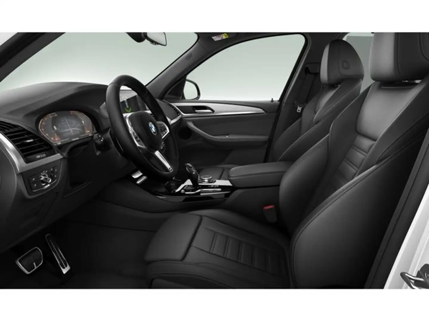 BMW X3 xDrive 20dA Blanc - 1