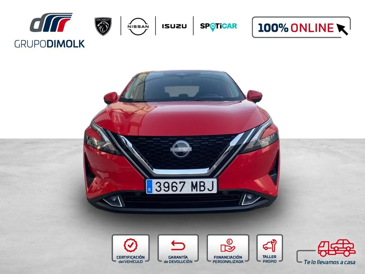 Nissan Qashqai 1.3 DIG-T mHEV 12V Acenta 4x2 103kW Rot - 2