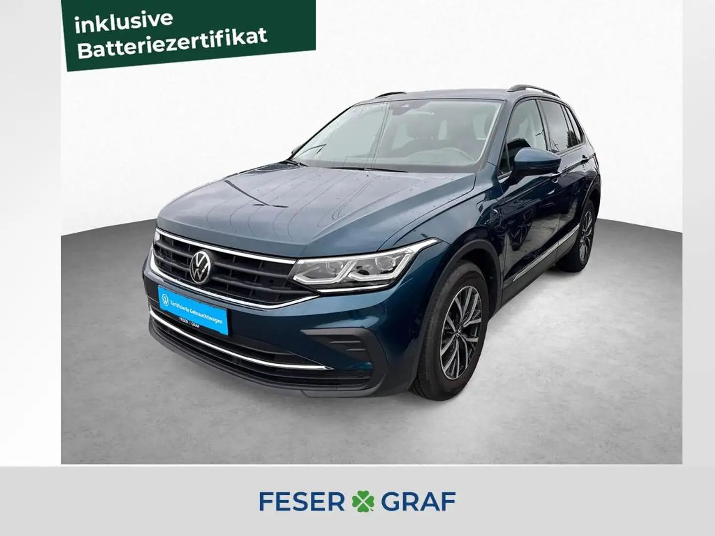 Volkswagen Tiguan Life 1.4 eHybrid DSG KAMERA*MATRIX*HUD Blau - 1