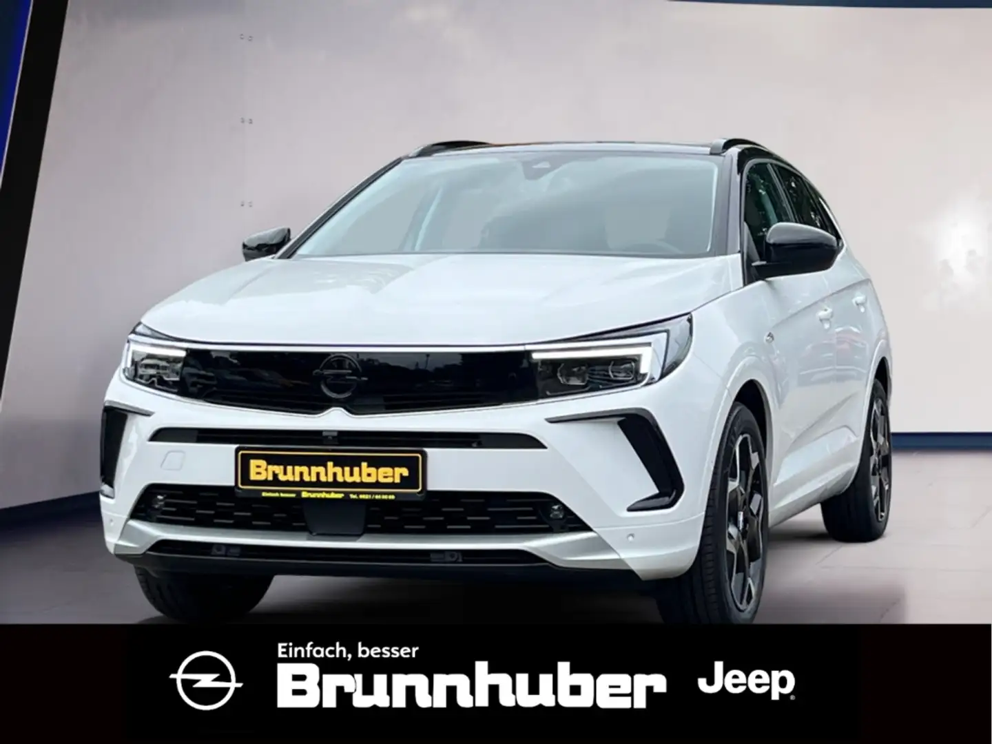 Opel Grandland Ultimate 1.2 Direct Injection Turbo 96 kW (130 PS) Weiß - 1