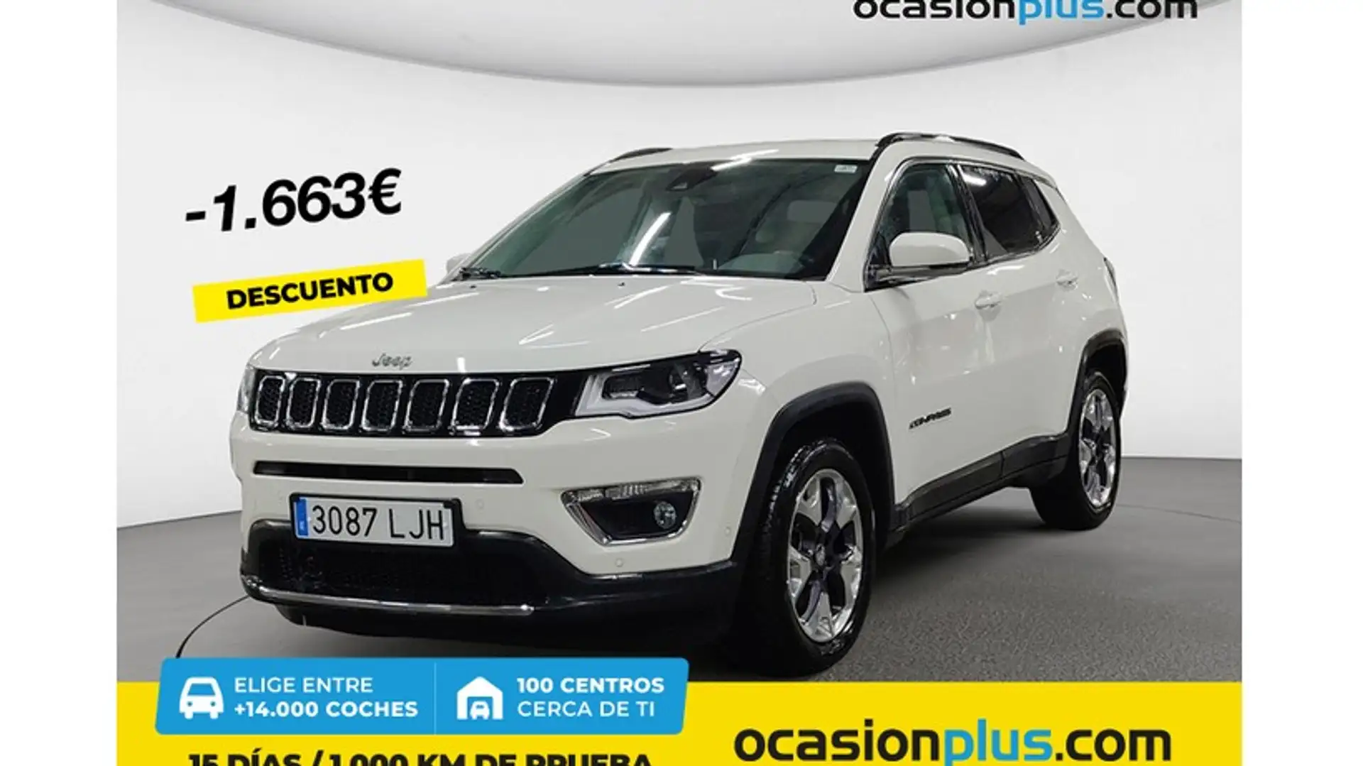 Jeep Compass 1.4 Multiair Limited 4x2 103kW Blanco - 1
