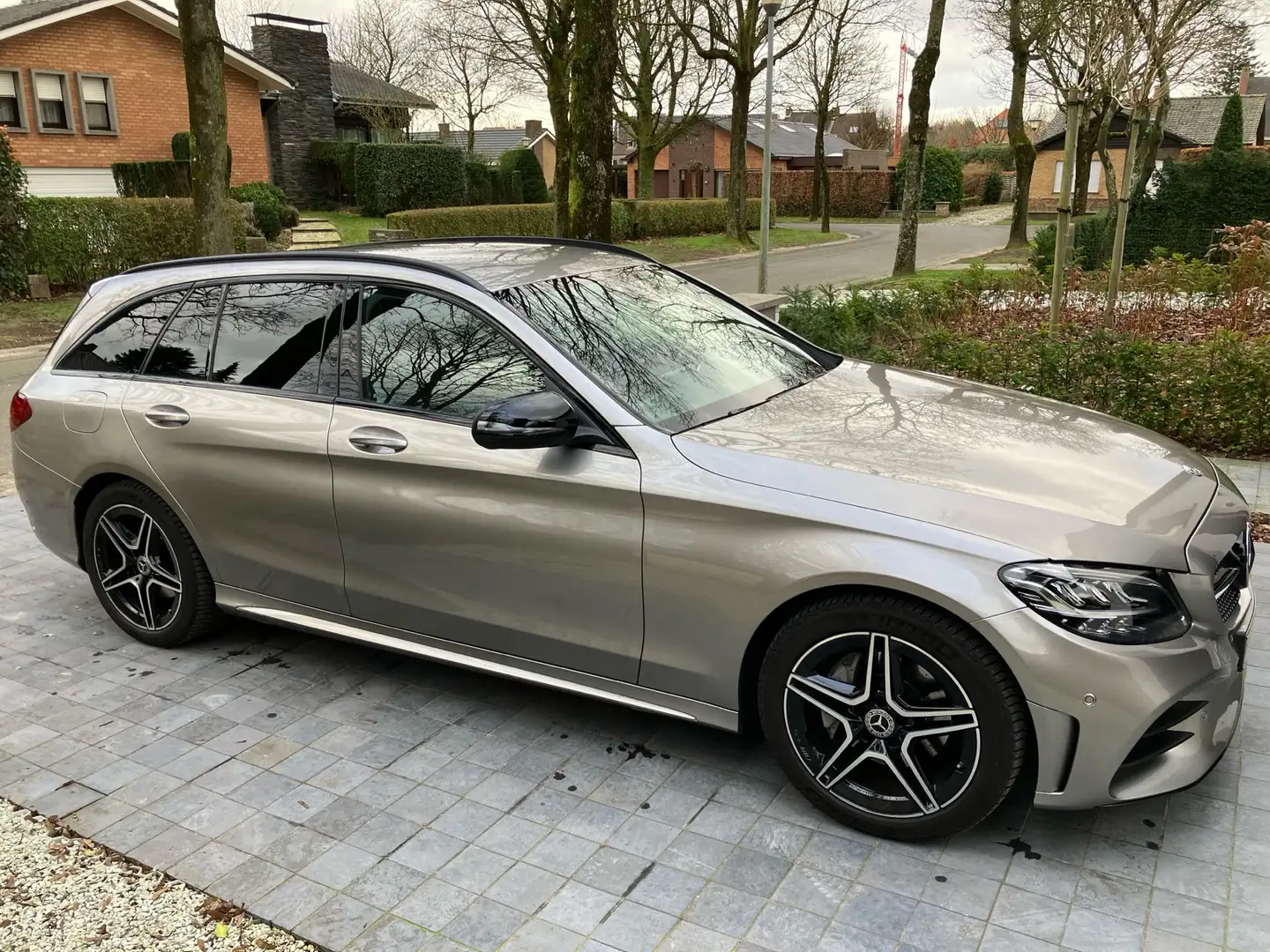 Mercedes-Benz C 180 T 9G-TRONIC Night Edition Gris - 2