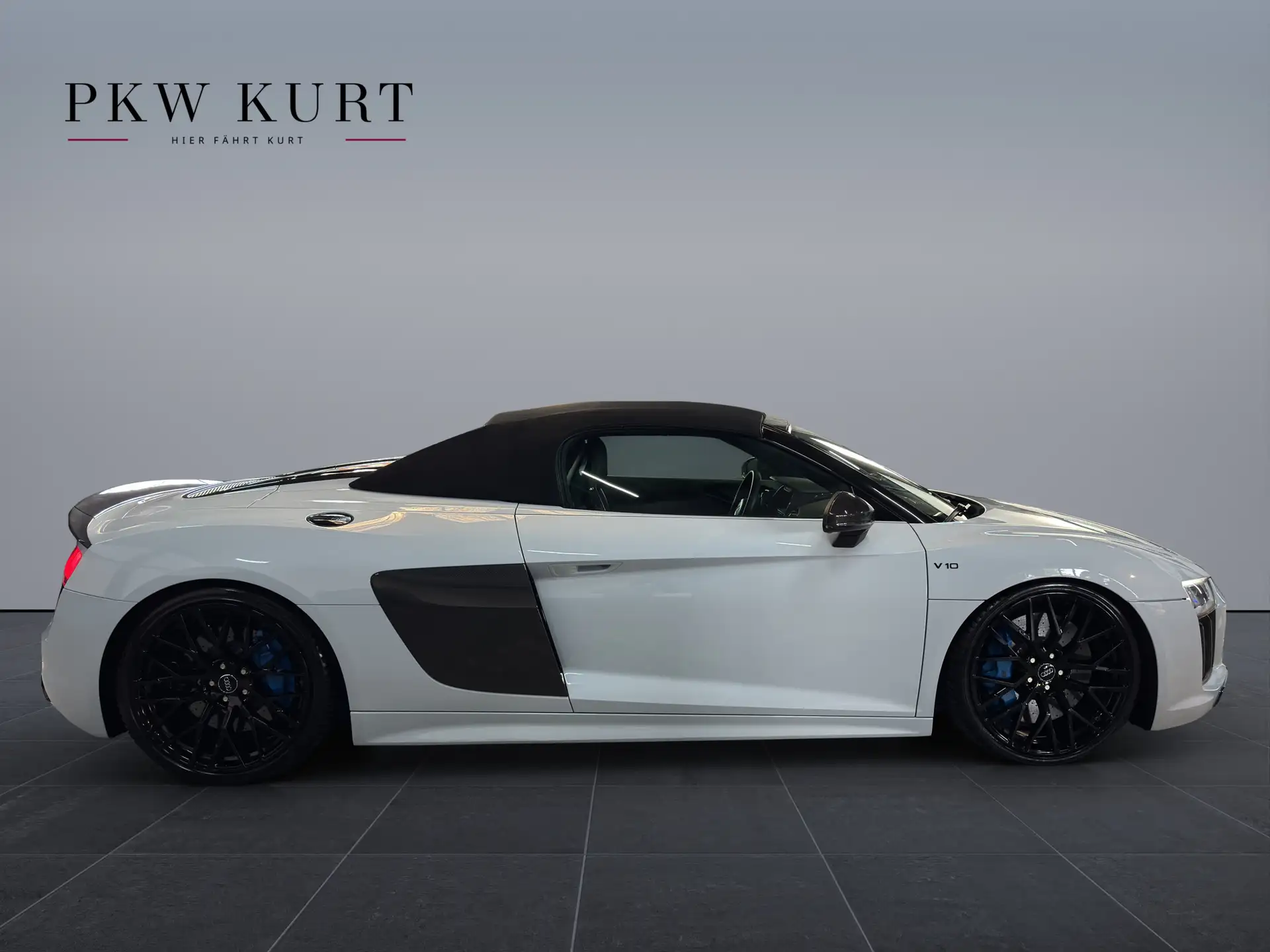 Audi R8 V10 5.2 FSI 2017 흰색 사진 6