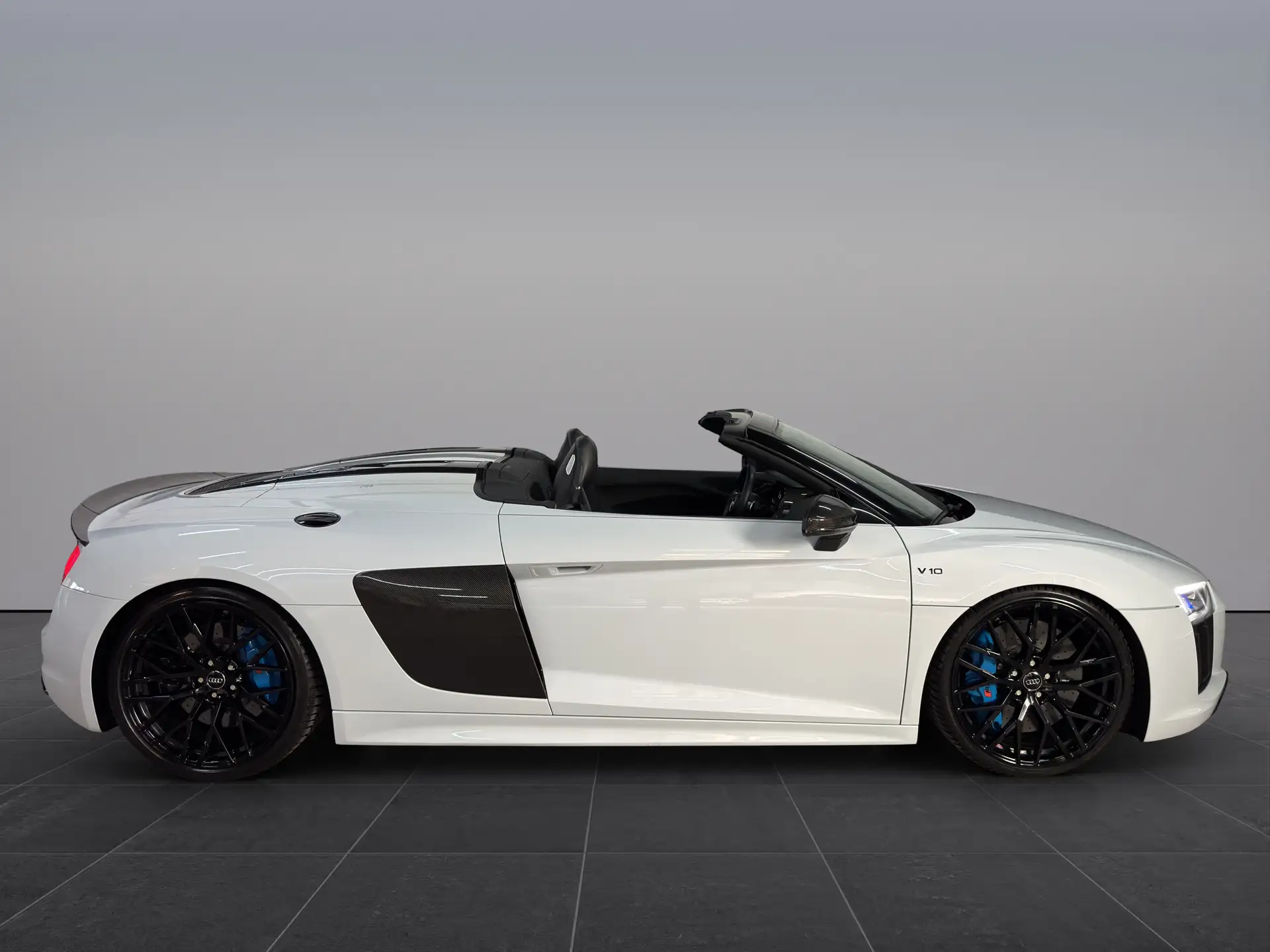 Audi R8 V10 5.2 FSI 2017 흰색 사진 5