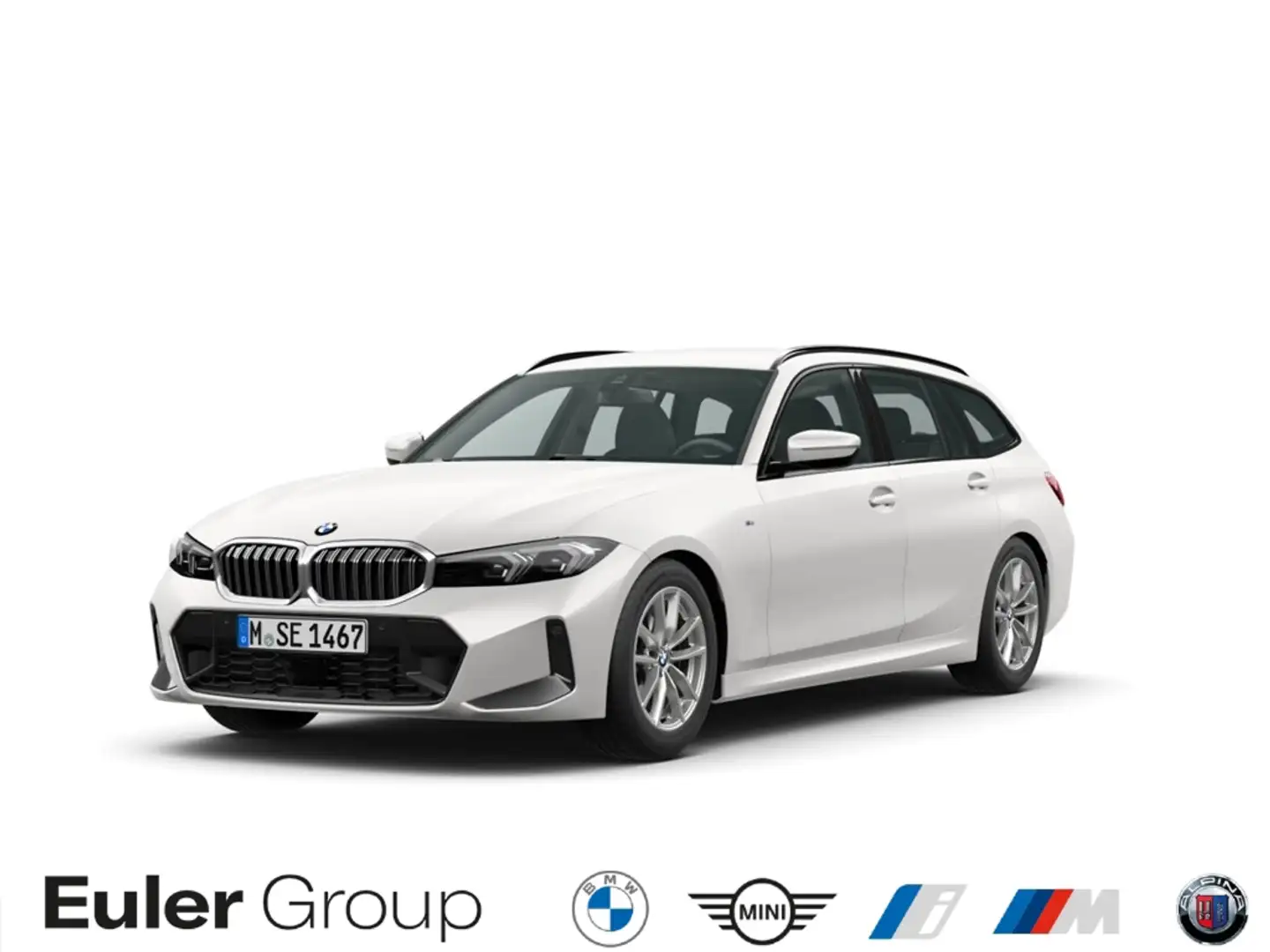 BMW 330 i xDrive Touring M-Sport Navi Soundsystem LED ACC Weiß - 1