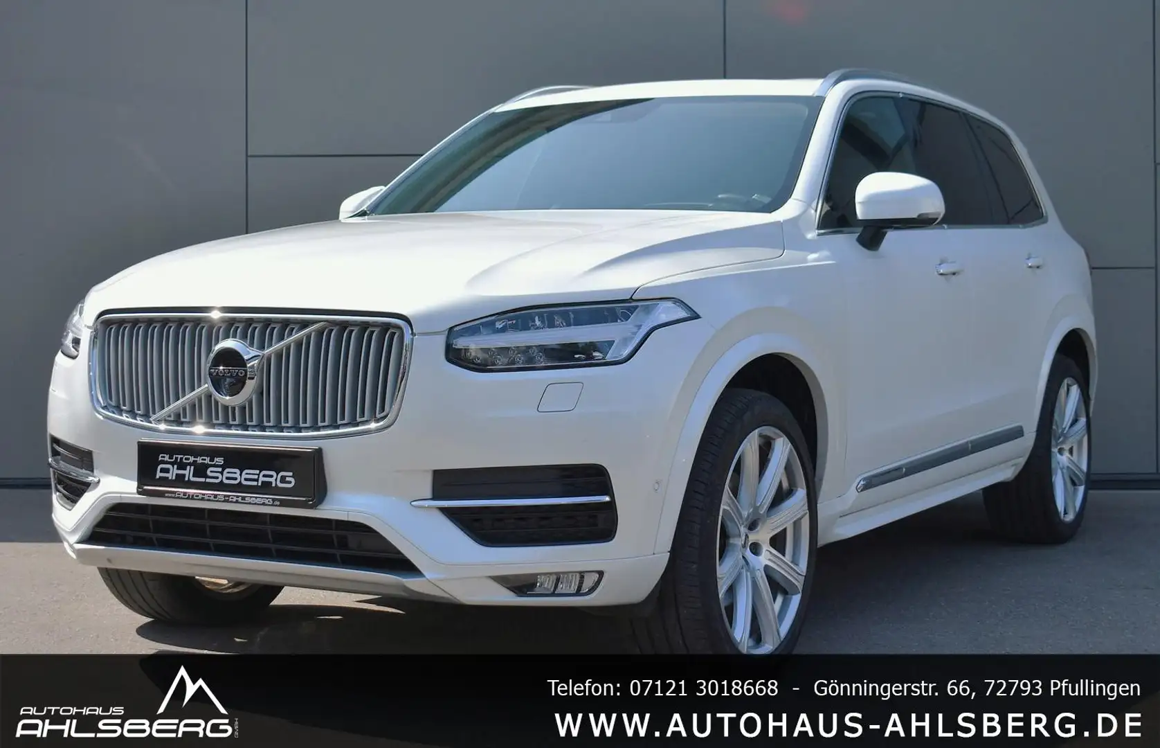 Volvo XC90 INSCRIPTION AWD ACC/HUD/360°/PANO/LED/7SITZE/LUFT Wit - 1