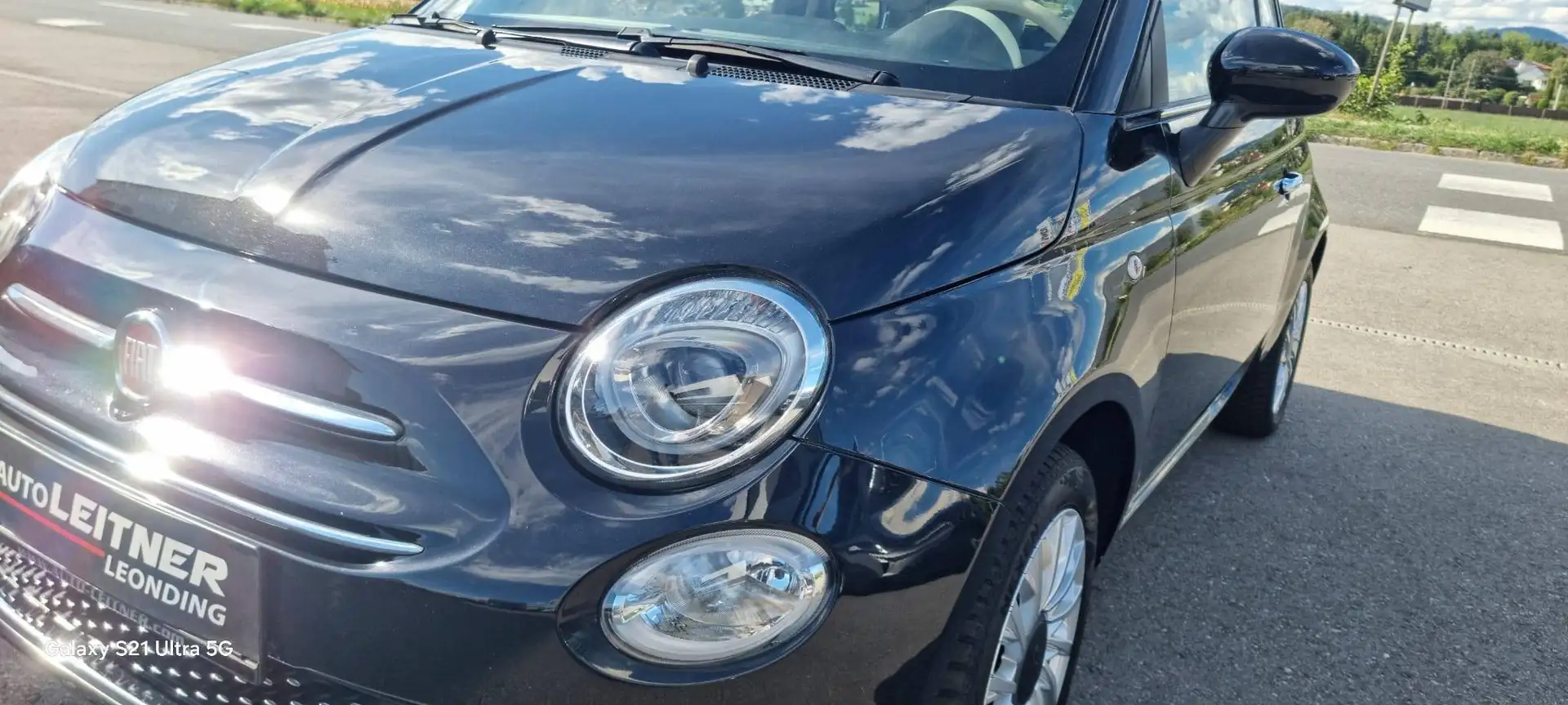 Fiat 500C 500 C 1.2 Lounge Schwarz - 2
