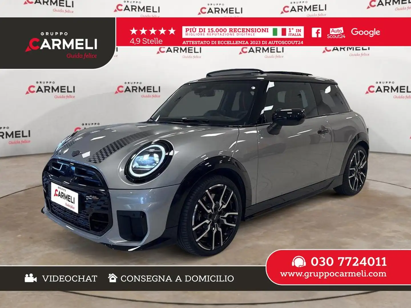 MINI Cooper S Mini 3p 2.0 S JCW auto PACK XL - TETTO - 360 Срібний - 1