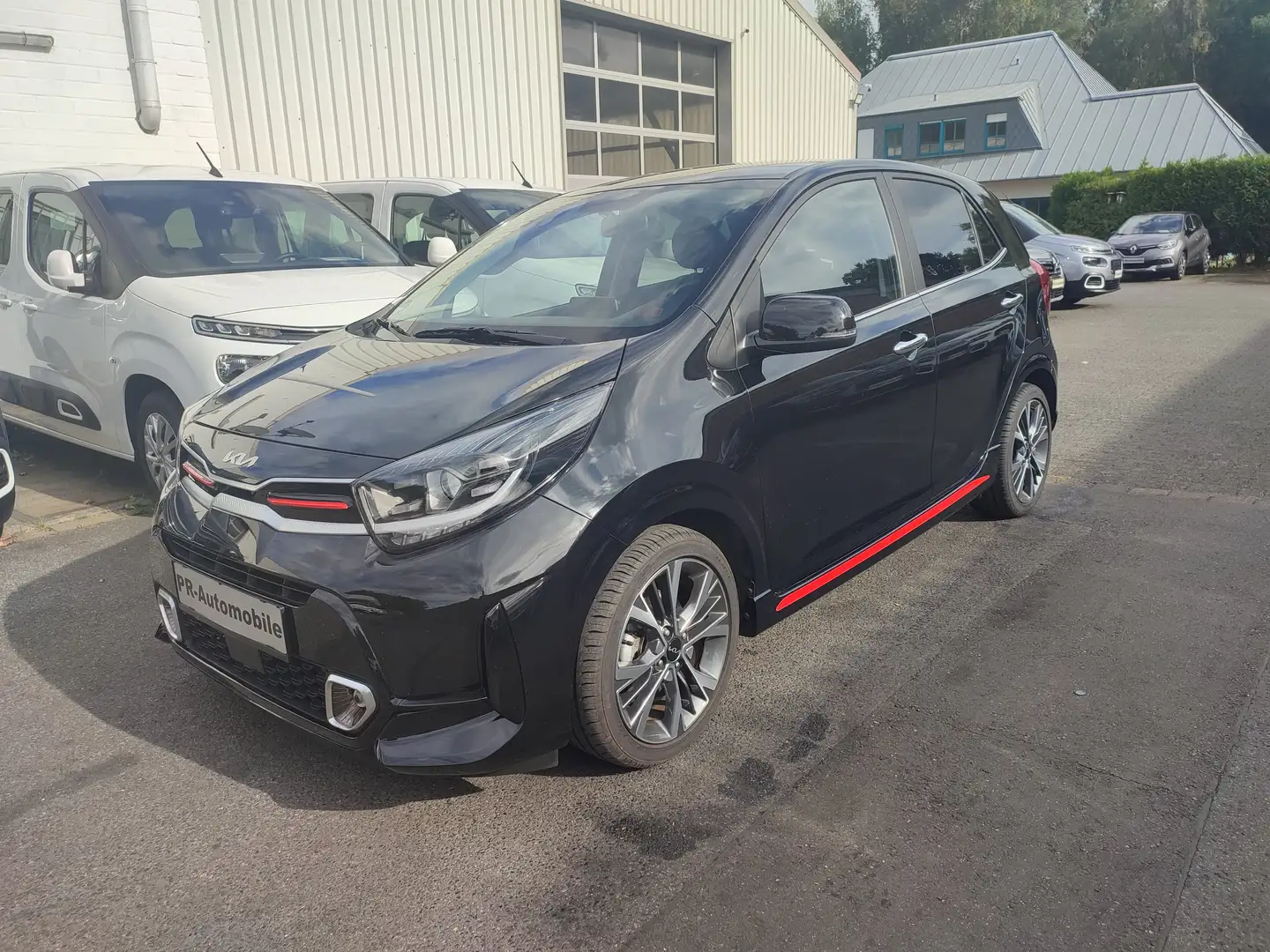 Kia Picanto 1.2 GT-line Automatik/Vollleder/Navi Schwarz - 1