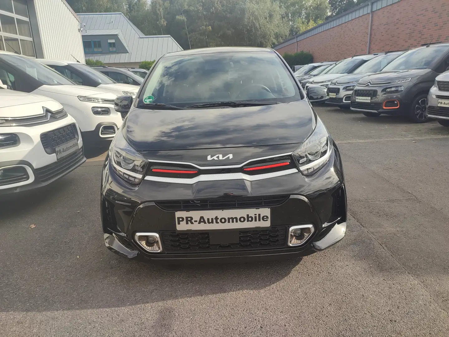 Kia Picanto 1.2 GT-line Automatik/Vollleder/Navi Schwarz - 2