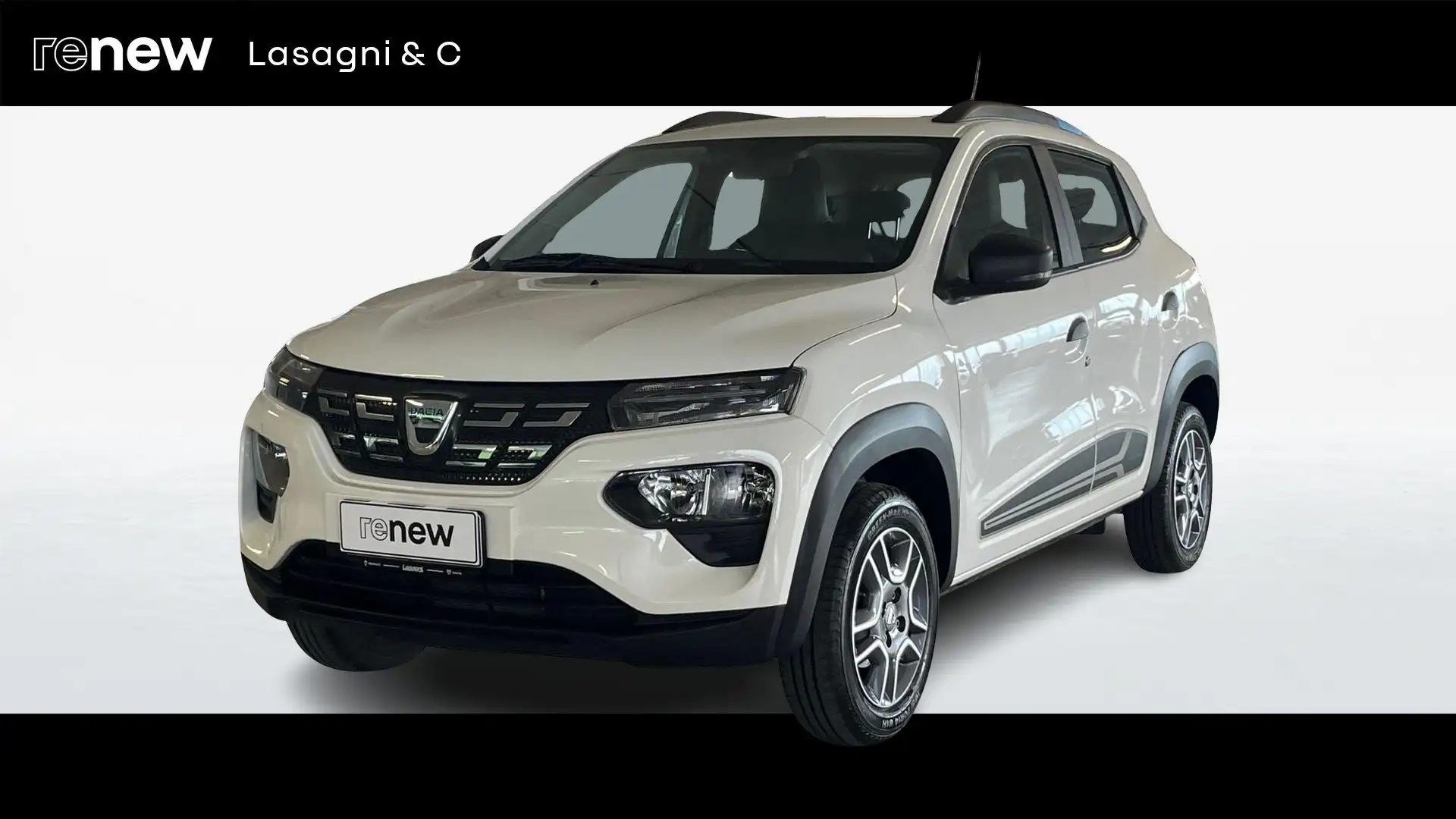 Dacia Spring Spring Comfort Plus Electric 45 Blanc - 1