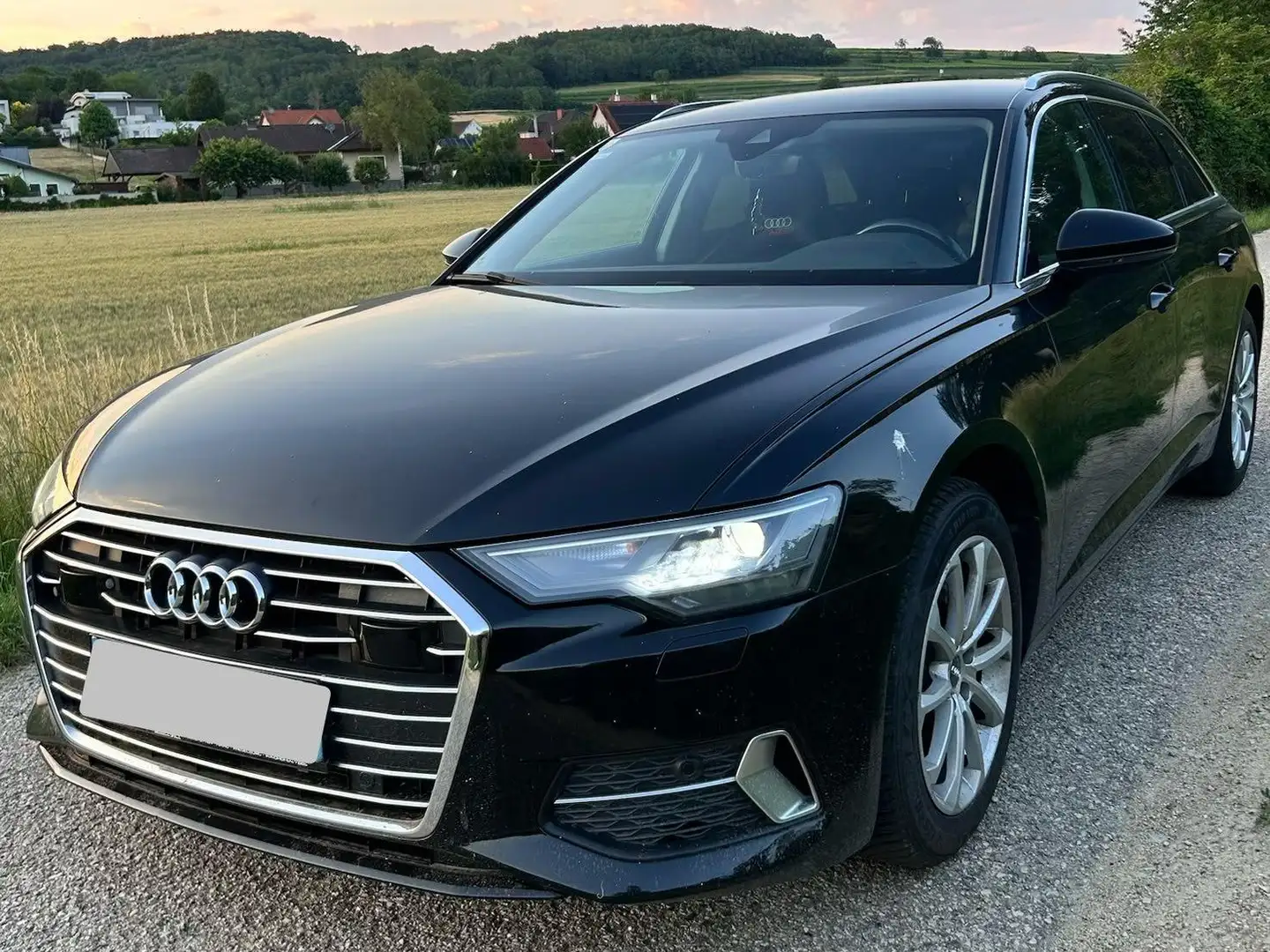 Audi A6 40 TDI sport Schwarz - 1