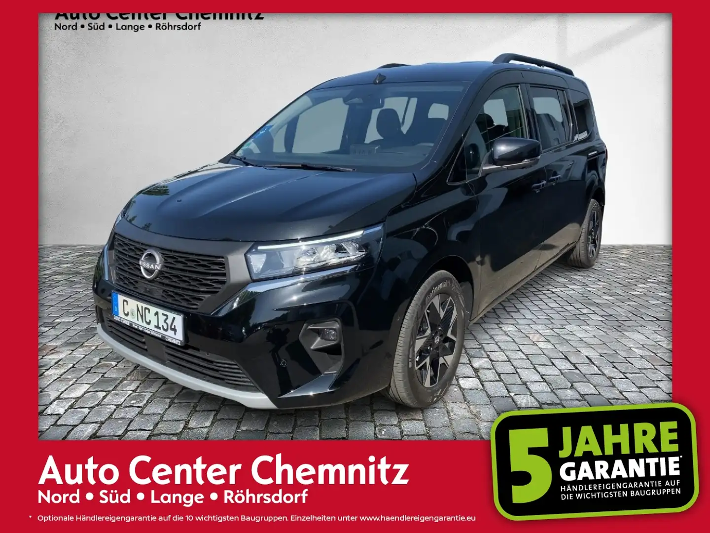 Nissan Townstar Kombi DIG-T 130 L2 Tekna Navi+SHZ+360 Nero - 1