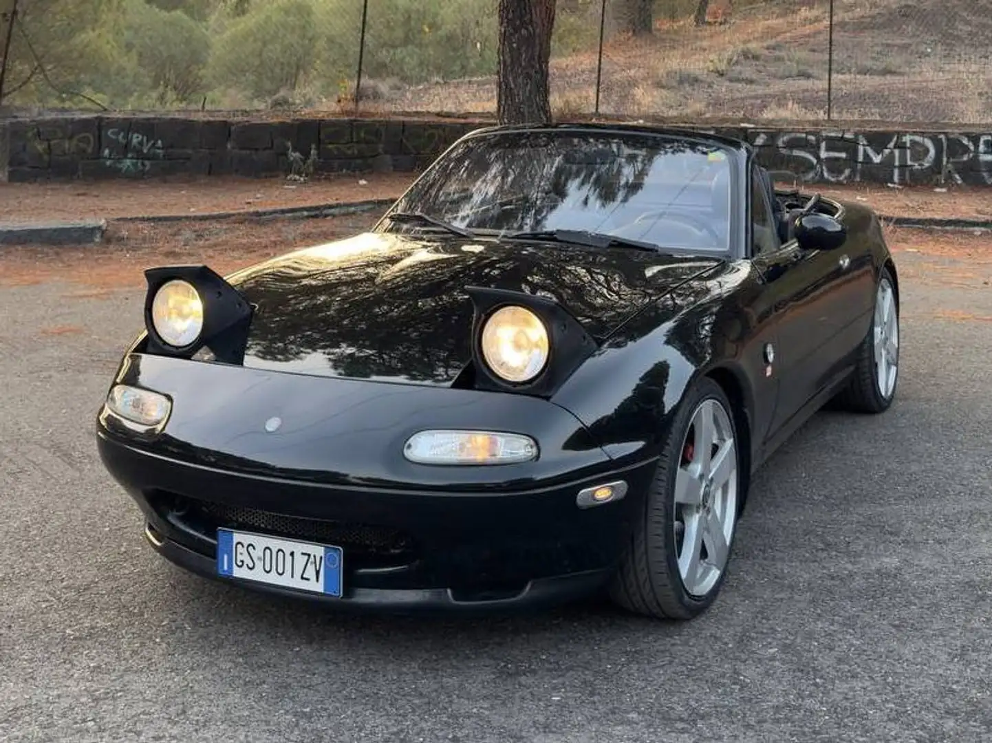 Mazda MX-5 MX-5 II 1998 1.6i 16v c/CL Nero - 1