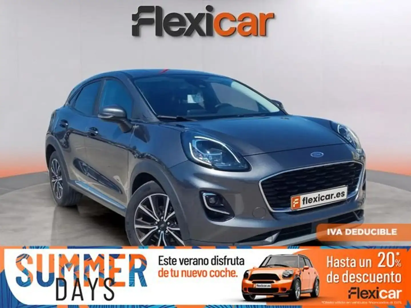 Ford Puma 1.0+EcoBoost+125cv+Titanium+MHEV Gris - 1