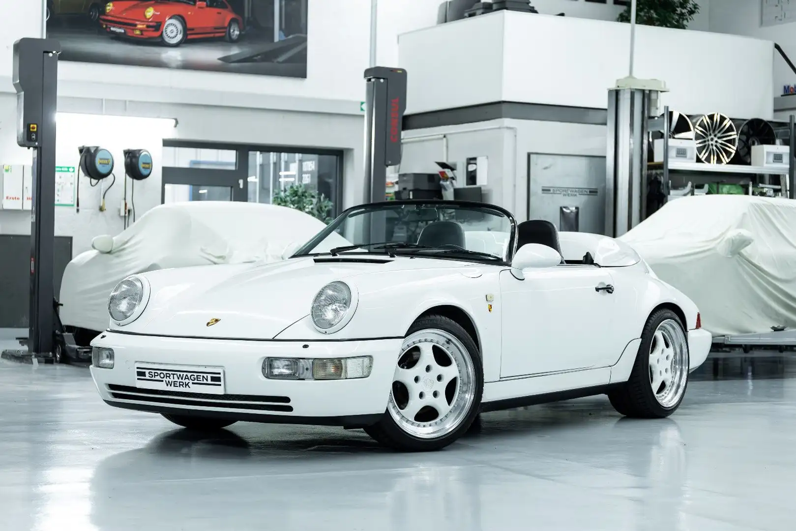 Porsche 964 I 911 Speedster I Speedline I 2. Hand I BRD Weiß - 1