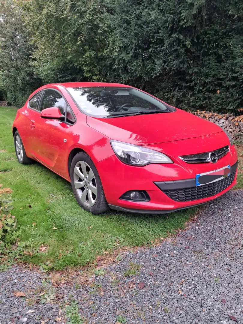 Opel Astra Astra GTC 1.4 Turbo 120 ch Start/Stop Edition Rouge - 2